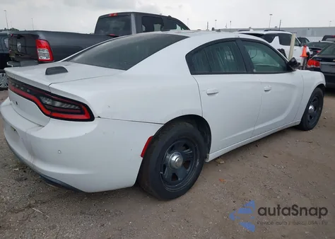 2017 Dodge Charger Police z USA, uszkodzony, nr VIN 2C3CDXAT4HH602916